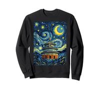 Templo del Cielo Beijing Noche Estrellada Historia del Arte Presente Sudadera