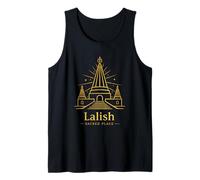 Templo Lalish Yezidi Diseño de Lugar Sagrado Camiseta sin Mangas