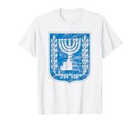 Templo, menorá, candelabro de siete ramas, judaísmo, Israel Camiseta