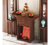 Templo Personal del Altar del Altar de Madera, con Espacio de Almacenamiento, Suministros de Brujería, Decoración del Hogar, para Oraciones Adivinación Y Cul(65*40*108cm/25.6*15.7*42.5in)