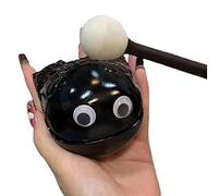 Templo Pescado Madera, Tambor Zen, Templo Peces Madera con Ojos pequeños, Instrumento percusión Budista para Adorno Monje decoración del hogar Feng Shui