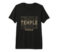Templo Vintage de Texas Camiseta Premium