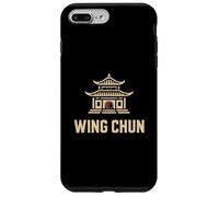 Templo Wing Chun con Símbolo Rojo Yin-Yang Carcasa para iPhone 7 Plus/8 Plus