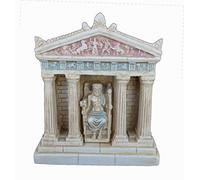 Templo Zeus escultura antigua griego Dios rey de todos los dioses pequeño artefacto