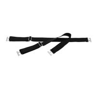 TEMPNAP 1 par Cinturón Elástico Ajustable para Mujeres de Diseño Elegante y Negro Material de Alta Elasticidad Cómodo y Antideslizante Grande para Diversas