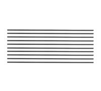 TEMPNAP 10 Piezas Varilla Agitadora de Grafito de Precisión para Fundición y Metalurgia, Material Negro de Alta Densidad y Resistencia para Uso Versátil en Crisoles Reutilizable