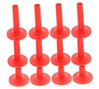 TEMPNAP 12piezas Accesorios Para Batería Fundas De Plástico Duraderas Para Platillos Con Base y Brida Para Platillos Para Protección y Reemplazo De Suministros Para Tambores