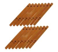 TEMPNAP 16 Varitas de Bambú para Adivinación Tradicional, Pulidas a Mano, Accesorio Elegante para Templos y Santuarios, Artículo Coleccionable