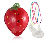 TEMPNAP 1juego Ocarina Huecos Para Niño Niña Instrumento Musical Con Soporte y Partituras Para Principiantes