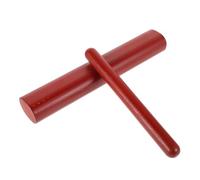 TEMPNAP 1par Instrumentos De Percusión Orff De Madera Imitada Palos De Ritmo Para Niño Niña y Adultos Diseño Elegante y Duradero Para Clases De Música y Presentaciones