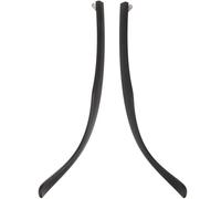 TEMPNAP 1par Patillas Gafas de Repuesto de Titanio y Silicona Reparación para Brazos de Gafas de Accesorios Resistentes y Cómodos para Lentes Rotas Negro Kit de Reparación Práctico