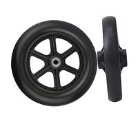 TEMPNAP 2 piezas Rueda Delantera para Sillas de Ruedas de Accesorios Reemplazables Giratorias Neumáticos Antipinchazos para Interior y Exterior
