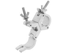 TEMPNAP 360grado Abrazadera De Aluminio Para Iluminación De Escenario Soporte De Doble Anillo De Grados Compatible Tubos De Truss Montaje Seguro Para Equipos De Luz Dj