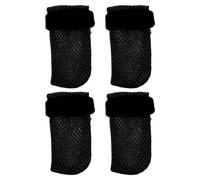 TEMPNAP 4 Fundas Protectoras de Garras para Gatos de Malla Transpirable y Ajustable, Botines Antiarañazos de Poliéster Ligeros para Baño y Viaje, Protección Confiable para Patas