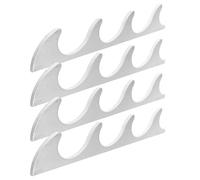 TEMPNAP 4 Piezas Soporte Ajustable para Reclinables Placa de Posición para Chaise Longue Soporte Resistente de Aluminio para Sillas Plegables Repuesto para Muebles de Patio y Jardín