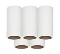 TEMPNAP 5 Rollos Cinta Adhesiva para Rodillo Quitapelusas de Papel Blanco Fácil de Rasgar y Uso Duradero para Limpieza en Casa de Ropa y Lino