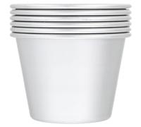 TEMPNAP 6 Moldes y Ligeros Antiadherentes para Pudín de Aleación de Aluminio para Hornear Pasteles en Casa, Adecuado para Tartas Pequeñas y Postres