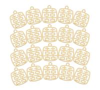 TEMPNAP 60piezas Cajas De Dulces Decorativas Para Bodas Caracteres Chinos Doble Xi Accesorios Festivos Elegantes Para Banquetes y Celebraciones