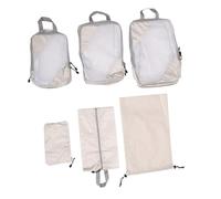 TEMPNAP 6piezas Cubos De Compresión para Equipaje Juego Organizadores De Maletas Cubos De Embalaje Ajustables y Duraderos para Viajes y Organización De Ropa