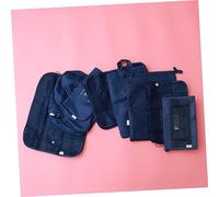 TEMPNAP 8piezas Bolsas De Almacenamiento para Viaje Organizador De Equipaje Kit Práctico De Empaque De Ropa Multiusos para Maletas Color Azul Marino