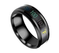 TEMPNAP Anillo Inteligente Titanio Anillo De Temperatura Para Mujeres Joyería Moderna