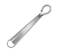 TEMPNAP Batidor de Mano Mini en Espiral de Acero Inoxidable Resistente y Versátil para Cocina y Repostería Diseño Compacto y Ahorro de Espacio