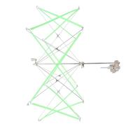 TEMPNAP Bobinadora de Hilo Manual de Metal Ajustable para Ovillos, Herramienta para Bobinado Montable en Mesa Adecuado para Tejer y Crochet en Casa