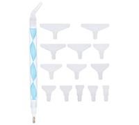 TEMPNAP Bolígrafo de Perforación de Diamante para Manualidades Herramienta de Dibujo de Gemas Plástico para Pintura de Uñas y Juego Práctica y Funcional