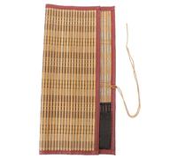 TEMPNAP Bolsa de Almacenamiento Enrollable para Pinceles de Caligrafía Hecha a Mano, Portátil Material de Tela y Cuerda de Algodón para Proteger Lápices en Bolsas de Arte