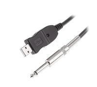 TEMPNAP Cable Adaptador Usb Para Guitarra 3 M, Conector Jack 6,5 Mm, Cable Blindado Profesional, Plug and Play Para Pc y Grabación De Audio En Estudio