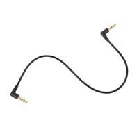 TEMPNAP Cable Equipos Ordenadores al Audio de en Esmaltado para Coches y Auxiliar Conector Ángulo de 90, Resistente Desgaste Flexible, Núcleo de Cobre