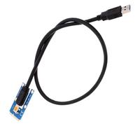 TEMPNAP Cable USB Tarjeta Adaptadora Mini Pci-e a Pci-e X16 para Computadora Portátil Extensión de Tarjeta Gráfica Pcie Externa para Minería y Gráficos Accesorio Compatible para Gpu