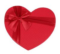TEMPNAP Caja de Obsequio Lazo de Papel Forma de Corazón Roja Caja Decorativa y Práctica para Boda y Aniversario Adecuado para Pequeños Regalos y Recuerdos