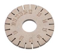 TEMPNAP Calibrador Metálico para Cuerdas de Piano Herramienta Ligera y Portátil para Reparación y Afinación en Estudios y Salas de Concierto
