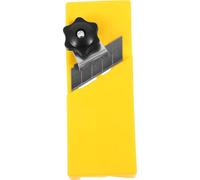 TEMPNAP Cepilladora Manual para Carpintería de Abs Amarilla Recorte de Cantos Adecuado para Trabajos Precisos en Madera y Paneles