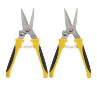TEMPNAP Cizalla Eléctrica para Cortar Chapa Metálica de Acero Inoxidable Alta Dureza y Fácil Almacenamiento, Paquete de 2 Piezas para Tareas Diversas y Corte de Aluminio