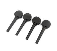 TEMPNAP Clavijas de Afinación Juego de 4 Piezas Negro para Violonchelo para Fijar Cuerdas sin Perforar Estilo Clásico y Elegante 4/4 y 3/4 para Accesorios y Partes de Violonchelo