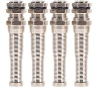 TEMPNAP Conector de Prensaestopas de Latón para Cables Alivio de Tensión y Protección Ip68, 4 Piezas para Aplicaciones Eléctricas Diversas y Cuadros de Mando