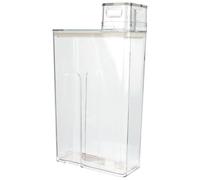 TEMPNAP Contenedor Transparente Tapa Medidora para Detergente Líquido Gran Capacidad de Almacenamiento en Pet para Lavandería y Uso Doméstico