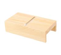 TEMPNAP Cortadora de Queso de Mano Alambre de Acero Inoxidable y Madera, Fácil de Limpiar y Conveniente para Uso en Casa y Negocios