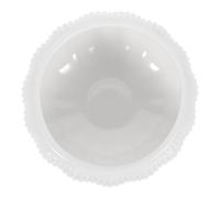 TEMPNAP Cuenco de Cerámica Blanco Acabado Exquisito y Fácil de Limpiar para Almacenar Caviar y Erizo de Mar Adecuado para Gastronomía Molecular y Fiestas