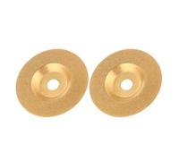 TEMPNAP Discos de Corte de Diamante Dorados para Cortar Vidrio y Jade, Ultrafinos Material de Carborundo, Paquete de 2 Piezas para Trabajos Precisos