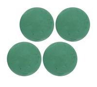 TEMPNAP Esferas de Espuma Floral Redondas Verdes 9 CM 4 Piezas para Arreglos de Bodas y Manualidades Soporte para Flores Artificiales y Secas