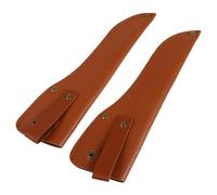 TEMPNAP Funda de Cuero para Cuchillo de Despiece, 2 Piezas, Marrón