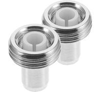 TEMPNAP Kit de 2 Fundas de Cerámica de 7 Mm para Lápiz Capacitivo Punta de Bolígrafo de Metal, Fácil de Instalar y Transportar, Accesorios para Mantenimiento Luz Roja