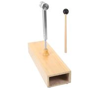 TEMPNAP Kit de Diapasón de Meditación Caja de Resonancia de Madera y Mazo, Adecuado para Prácticas de Sonido y Terapia Holística