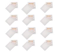 TEMPNAP Lienzos para Pintura al Óleo 24 Paneles de Lienzo Pequeños de Algodón para Proyectos de Arte DIY y Estudiantes Creativos