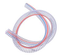 TEMPNAP Manguera de PVC Reforzada Alambre Manguera Flexible de Alta Resistencia para Drenaje y Succión de Agua y Aceite 5 Metros