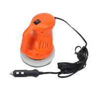 TEMPNAP Máquina de Cera Encerado para Autos Pulidora de Coches Pulido Mini 12v, Abs y Metal, Naranja y Reparación de Arañazos para Coche