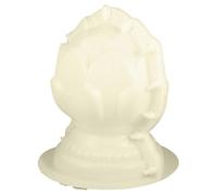 TEMPNAP Molde de Abs para Columna Romana de Concreto en Forma de Loto Blanco, Fácil de Usar para Balcones y Caminos de Jardín Estilo Europeo Único y Decoración Hermosa Color Aleatorio